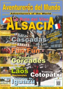 Portada Revista Aventureros del Mundo. Número 3.