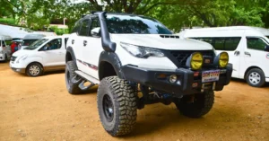 4x4 Transporte de Laos.