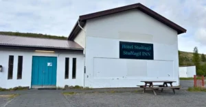 Alojamiento Cañón de Studlagil, Islandia.