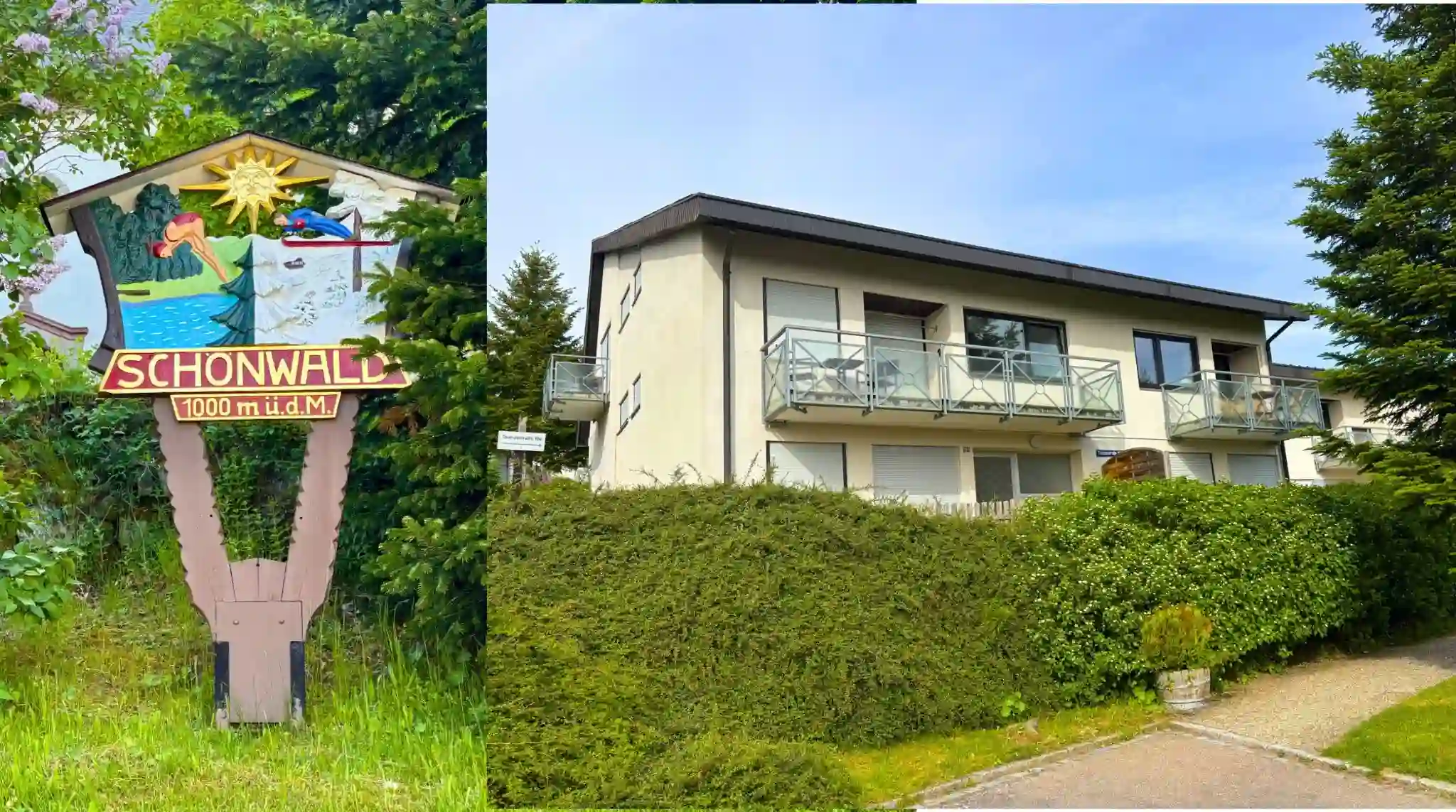 Apartamento Himmelblau. Selva Negra, Alemania.