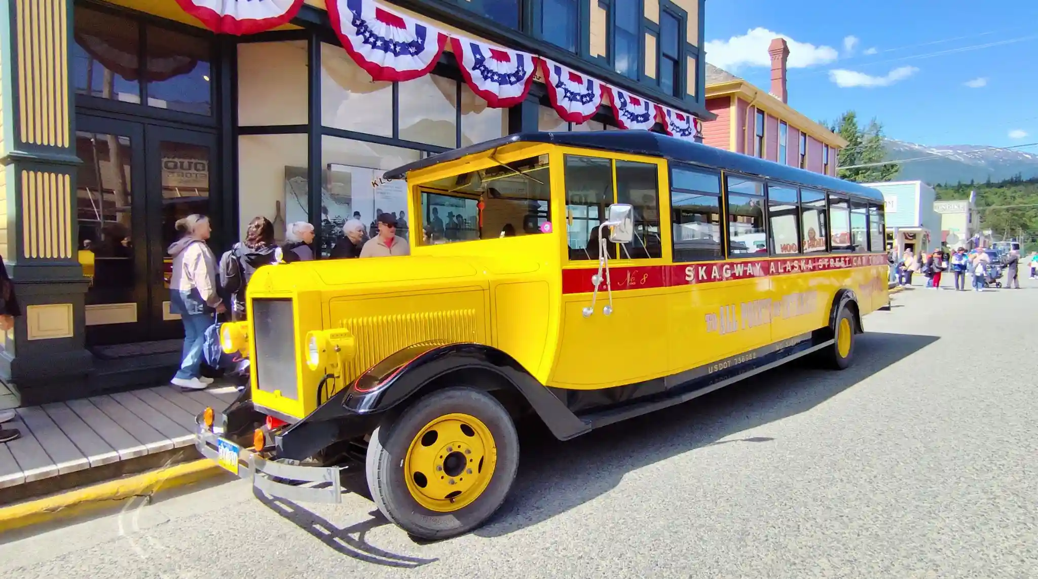 Autobus de Skagway, Alaska Autobus de Skagway, Alaska