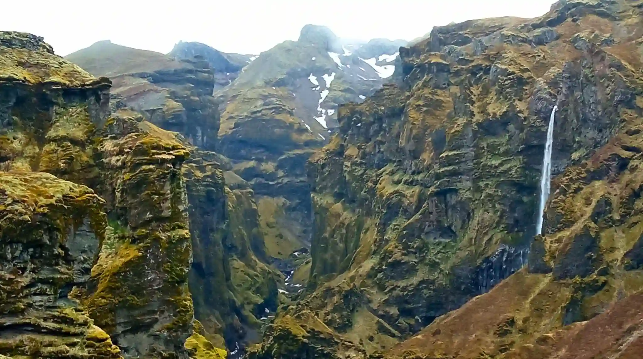 Cañón Mulagljúfur, sur de Islandia.