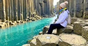 Cañón de Studlagil, Columnas de Basalto. Islandia.