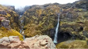 Cascada del Cañón de Múlafoss, Islandia.