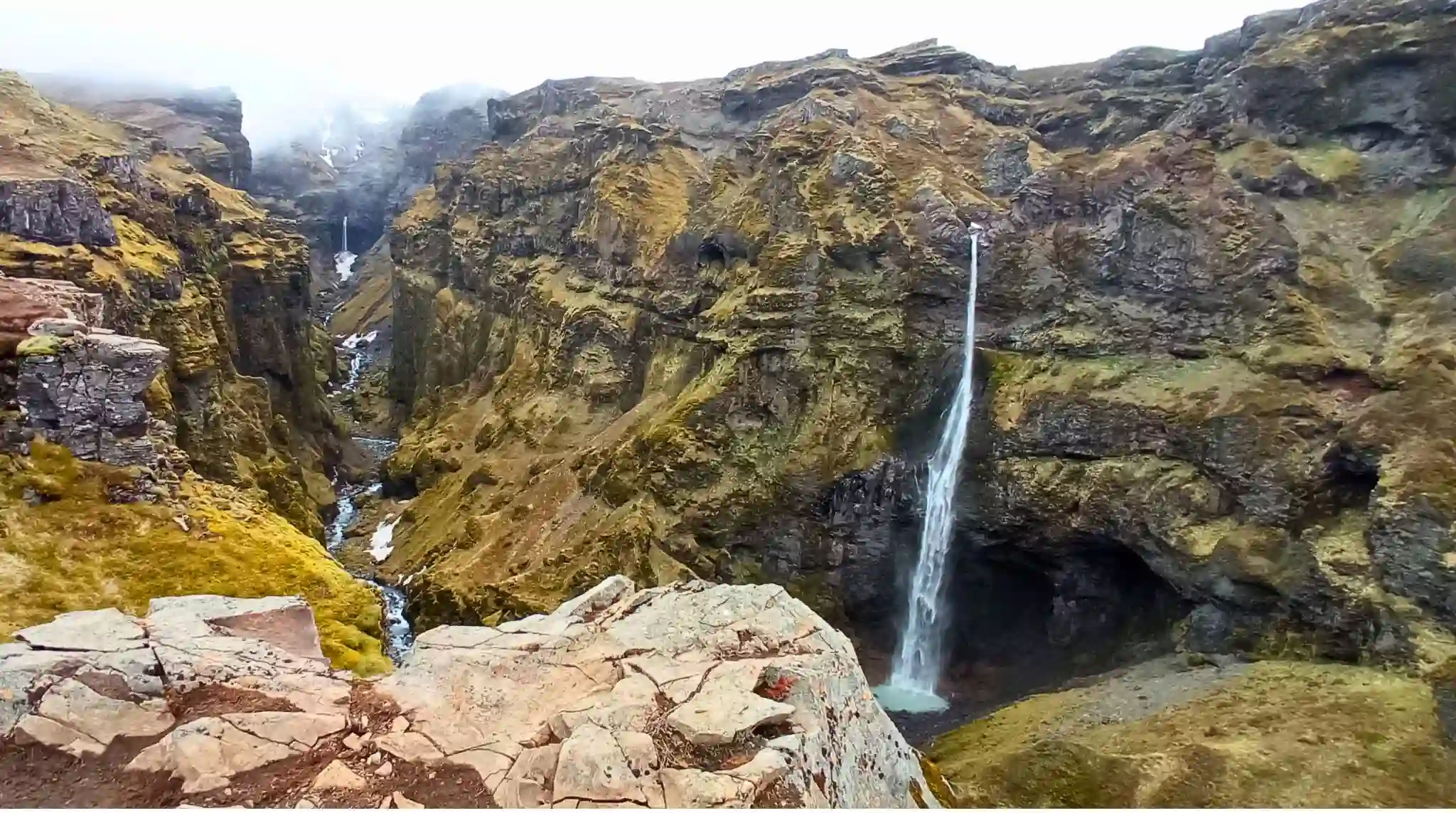 Cascada del Cañón de Múlafoss, Islandia.