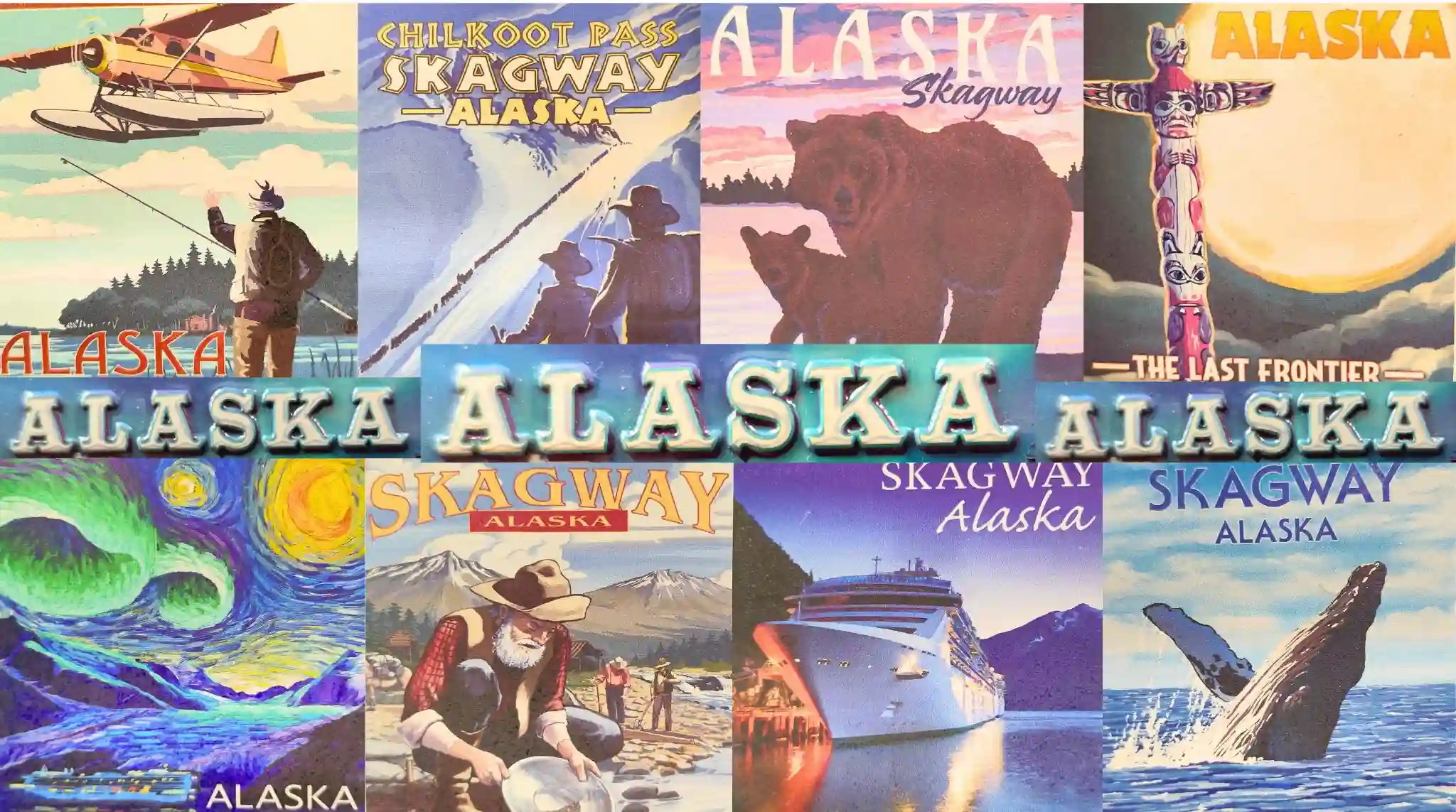 Chapas de Skagway, Alaska Chapas de Skagway, Alaska