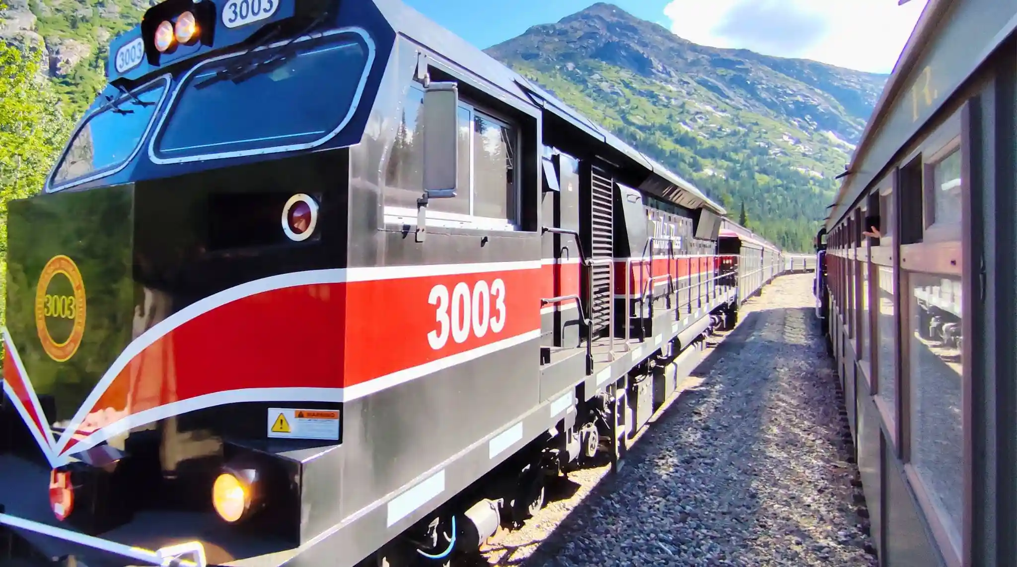 Cruce Locomotora White Pass, Skagway. Alaska Cruce Locomotora White Pass, Skagway. Alaska