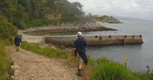 Embarcadero de Carracido. Islas Cíes. Pontevedra, Galicia.
