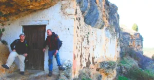 Ermita de Santiaguito en el Cañón del Río Pirón y Valle del Río Viejo. Peñarrubias de Pirón, Segovia.