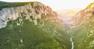 Espectacular Panorámica de les Gorges du Verdon. Francia.