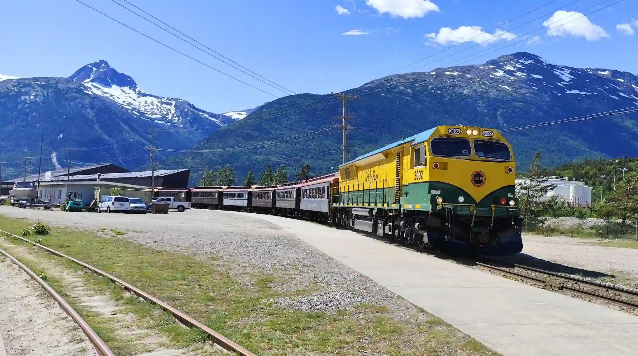 Estación Ferrocarril White Pass, Skagway. Alaska Estación Ferrocarril White Pass, Skagway. Alaska