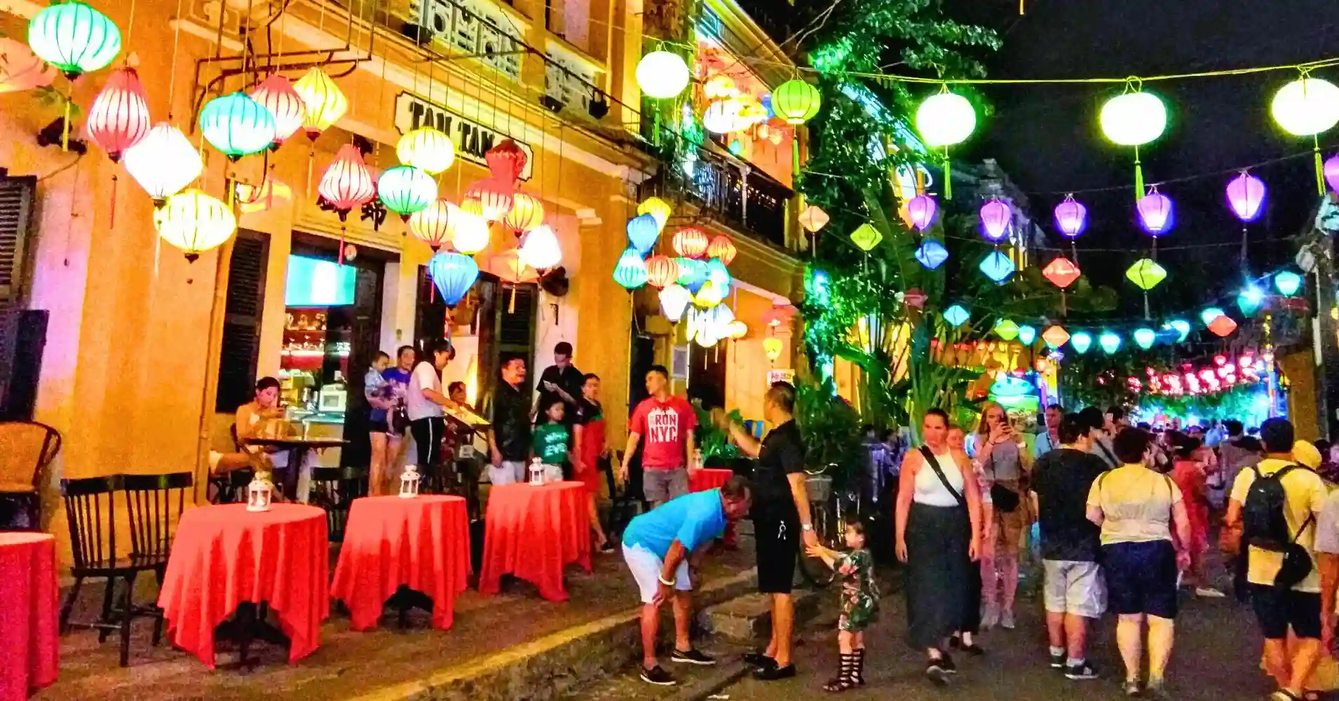 Farolillos de Hoi An, Vietnam.