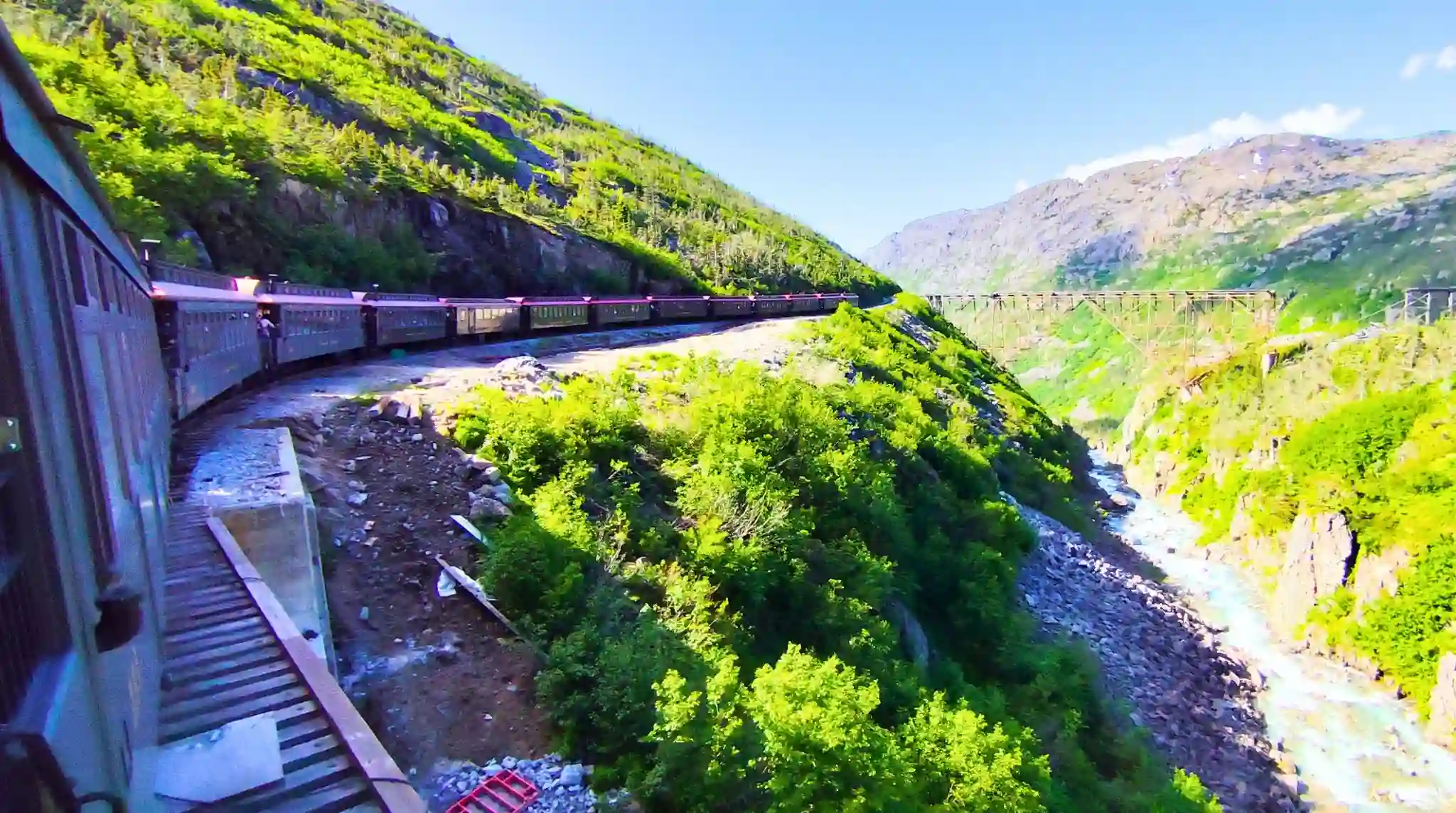 Ferricarril White Pass de Skagway, Alaska Ferricarril White Pass de Skagway, Alaska