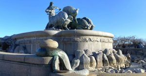Fuente de Gefión, Copenhague. Dinamarca.