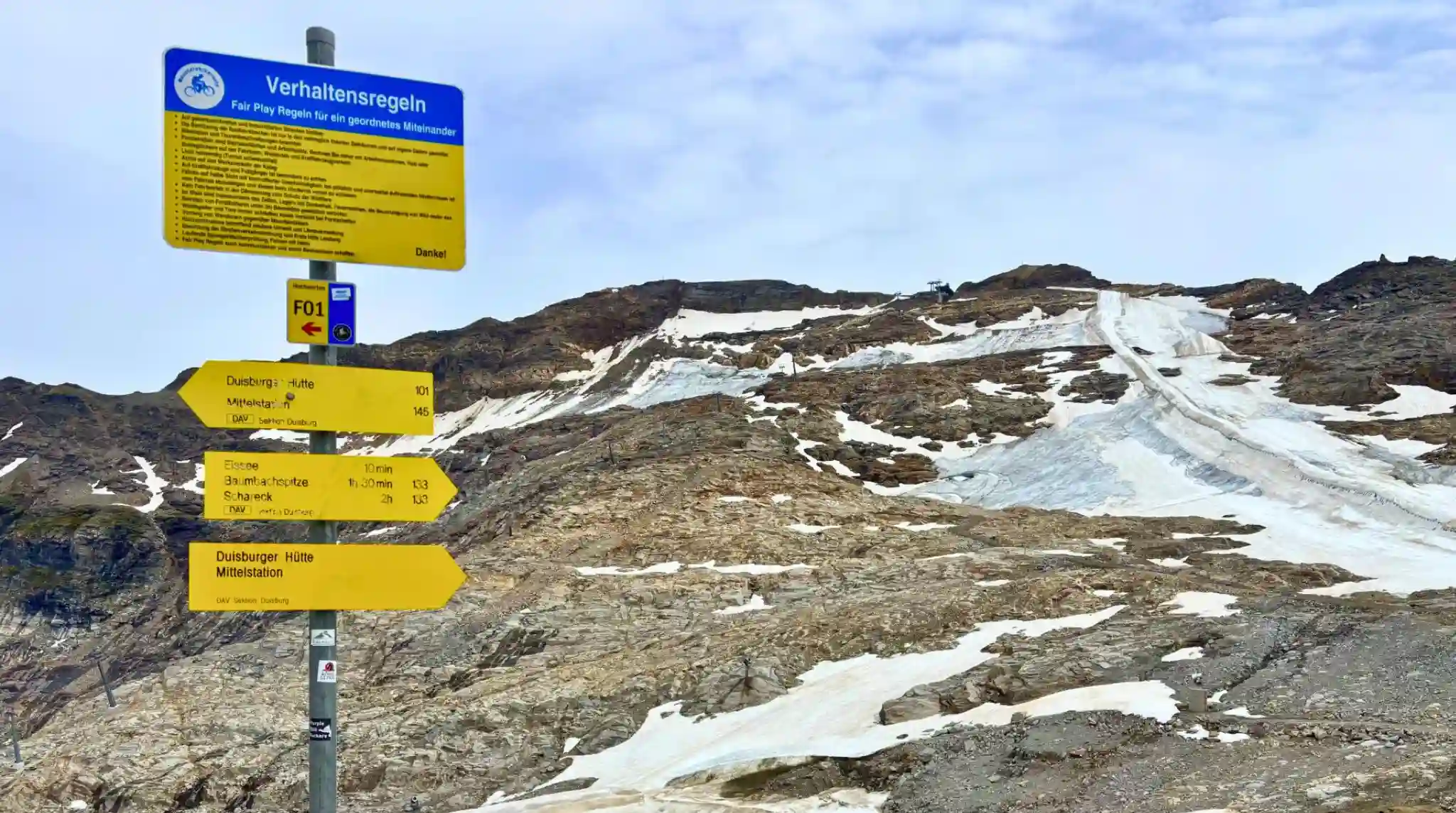 Glaciar Mölltaler, Austria.