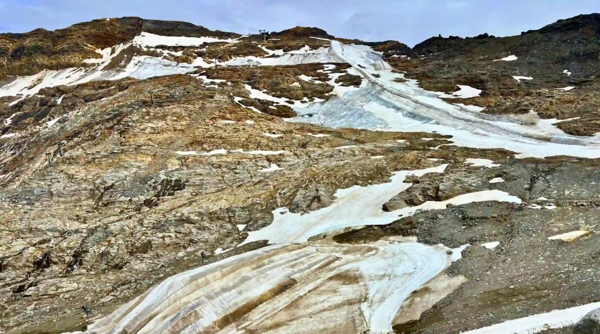 Glaciar Mölltaler, Valle de Mölltar, Austria.