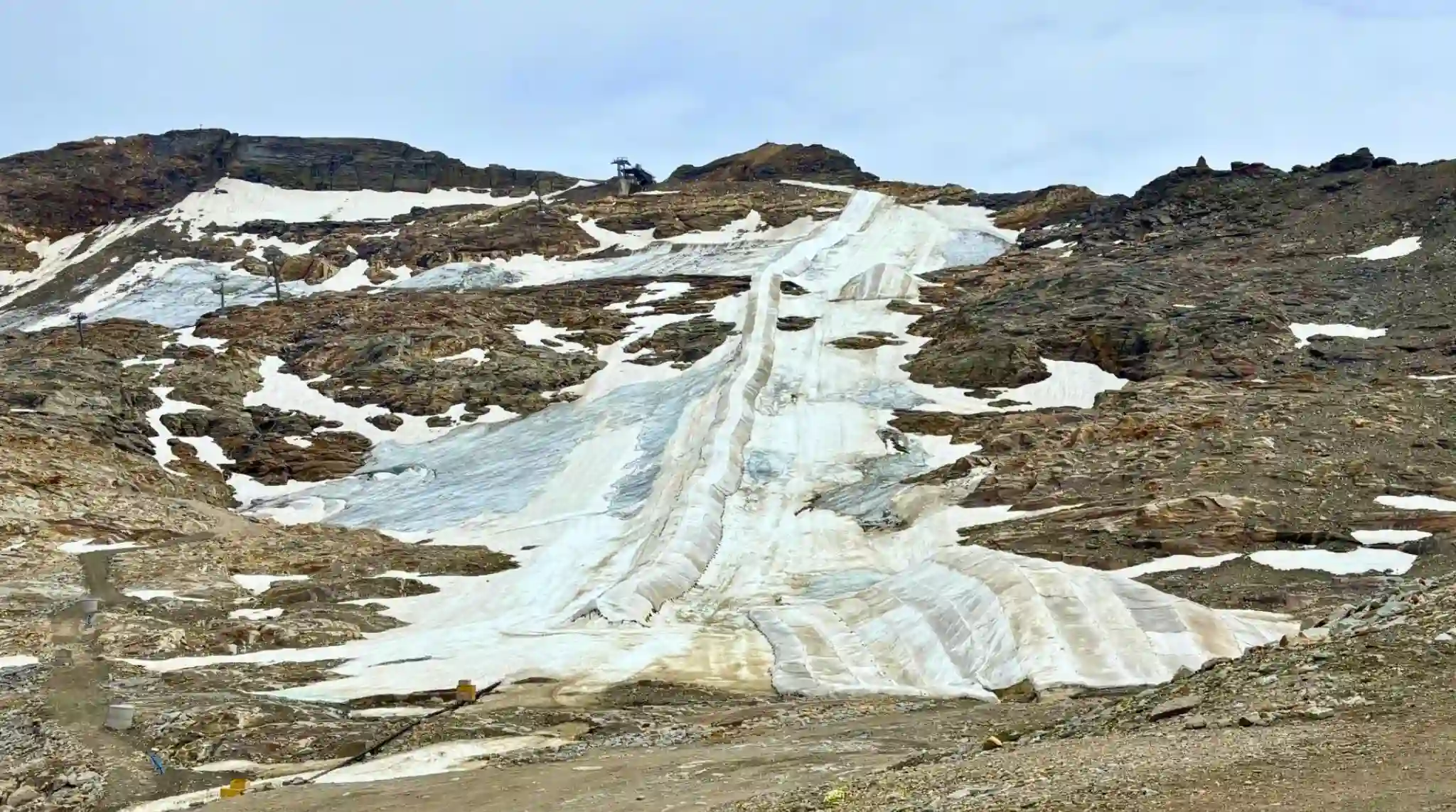 Glaciar Mölltaler, Valle de Mölltar, Austria.