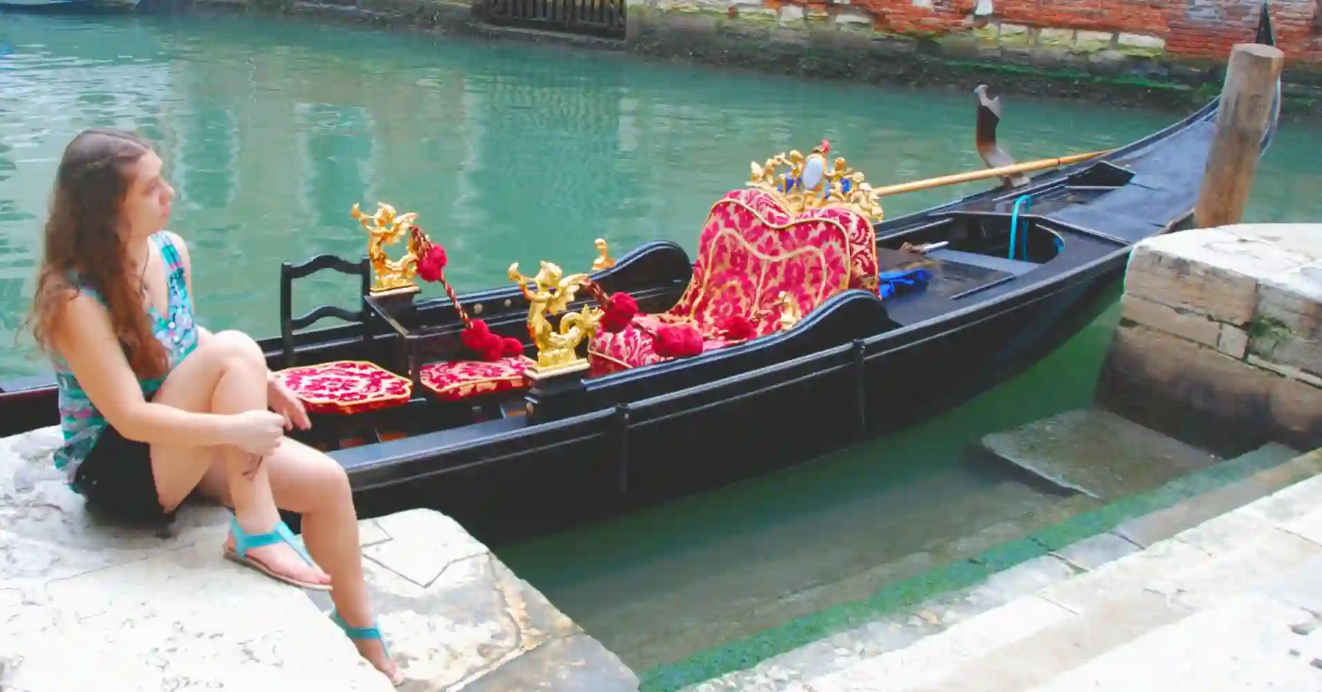 Góndola en Venecia. Italia. Góndola en Venecia. Italia.