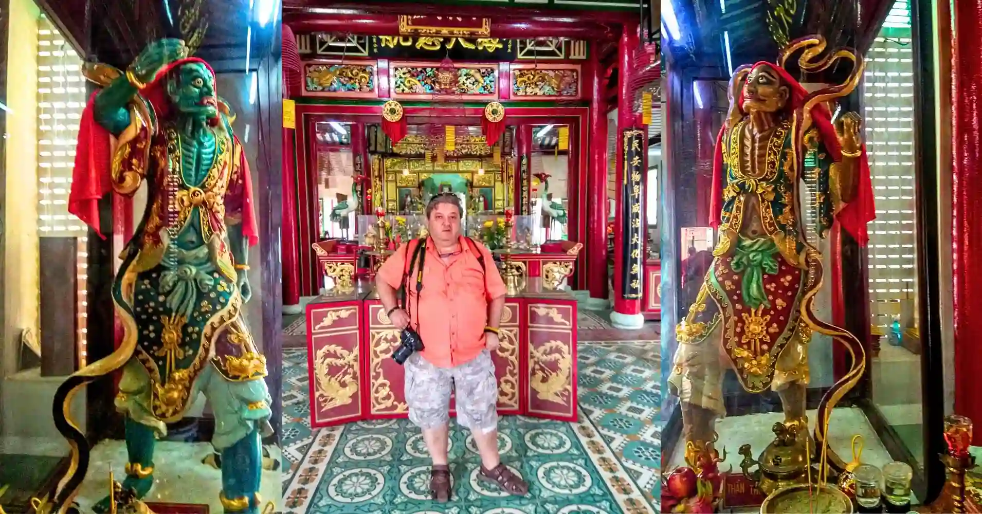Guerreros del Templo. Hoi An. Vietnam.