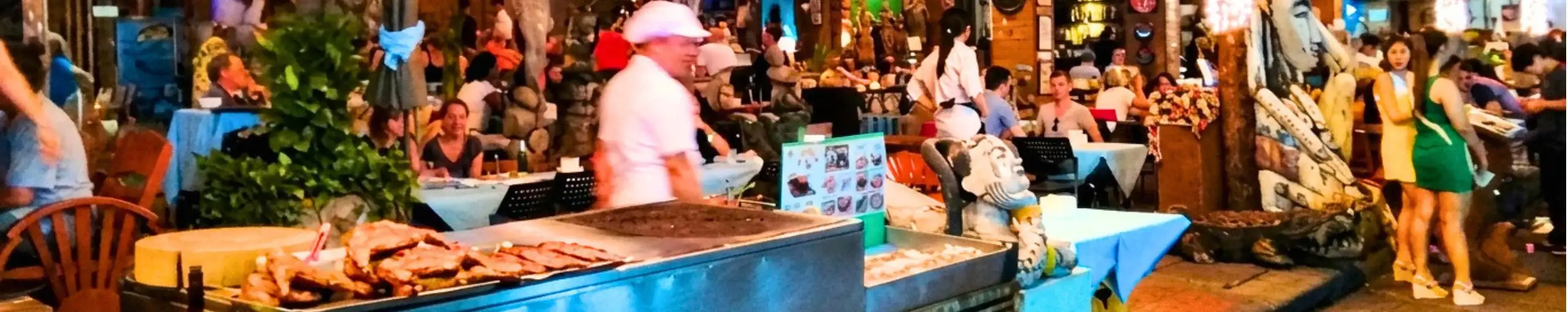 Khao San Road en Bangkok. Tailandia