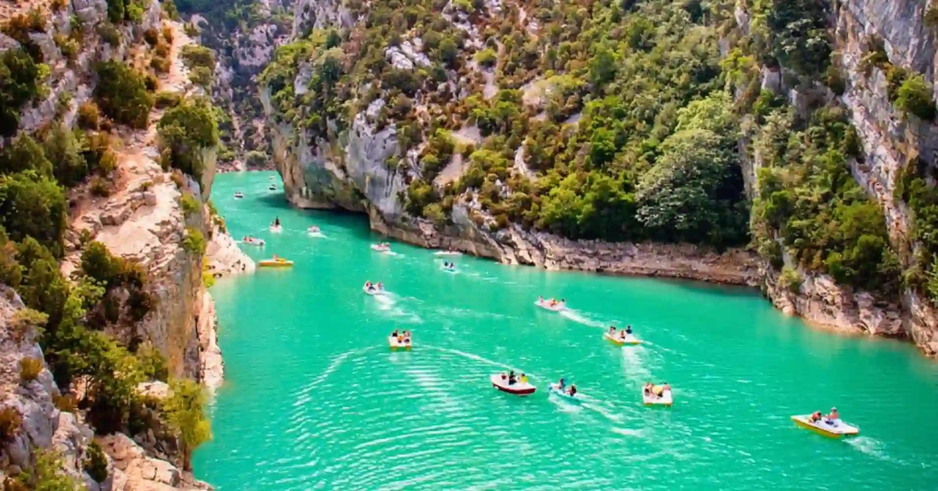 Lac de Sainte Croix. Gran Cañón du Verdon. Francia.
