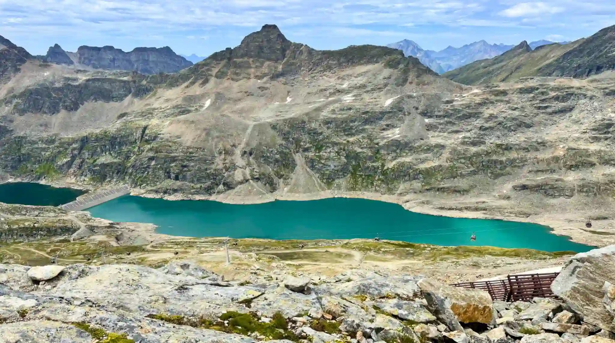 Lago Oscheniksee, Valle de Möltar, Austria.