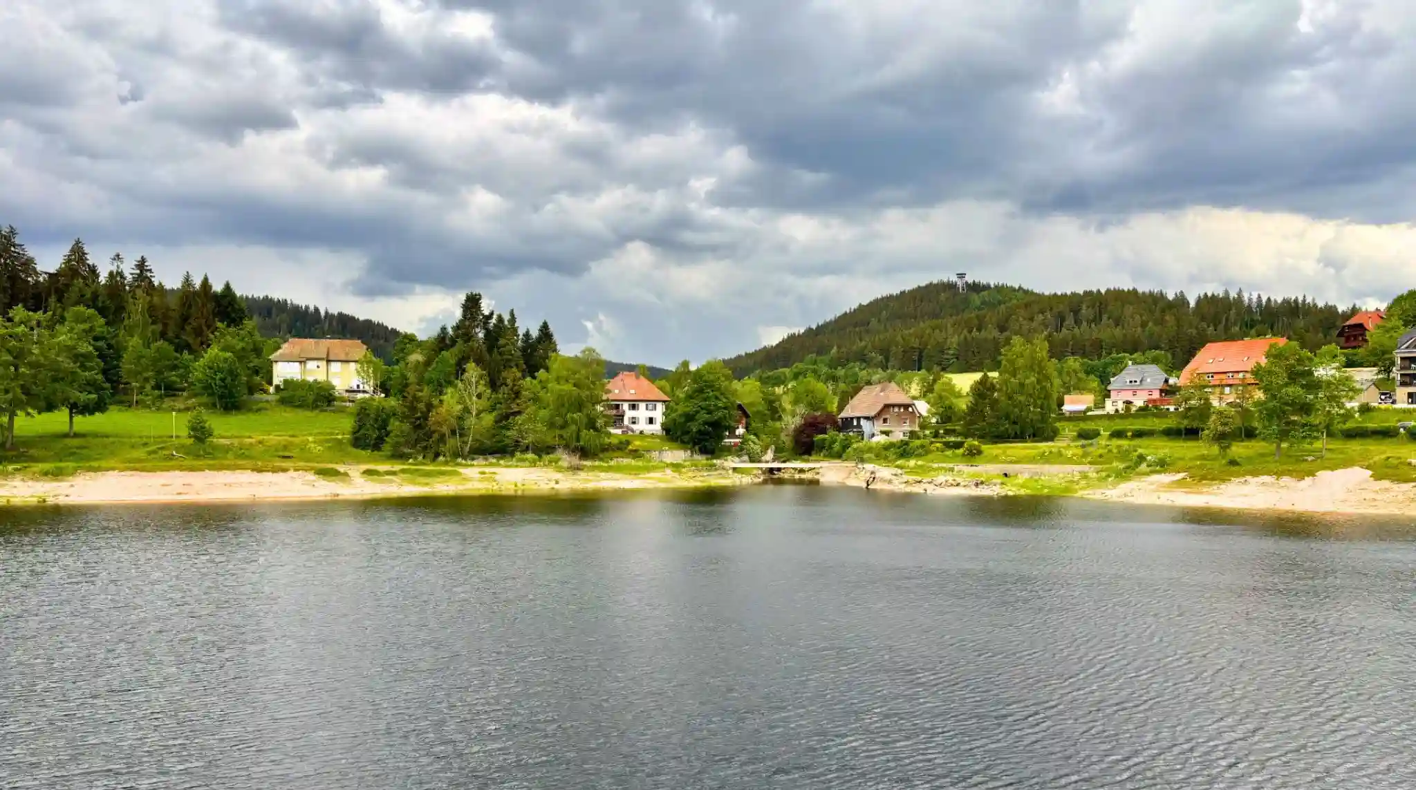 Lago Schluchsee, Selva Negra. Alemania.