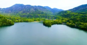 Lago Yunoko, Parque Nacional de Nikko, Japón.