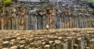 Losetas Hexágonales del Cañón de Studlagil, Islandia.