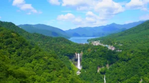 Mirador de Akechidaira. Parque Nacional de Nikko, Japón.