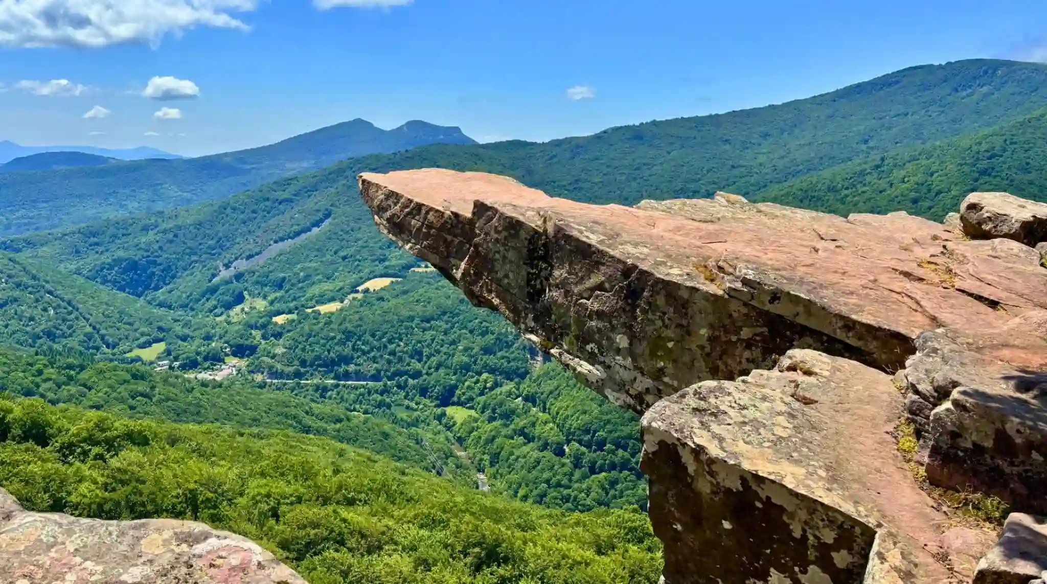 Mirador de Zamariain. Selva de Irati, Navarra.
