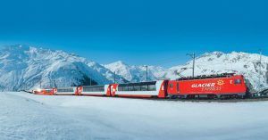 Oberalppas, Glacier Express. Suiza.