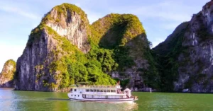 Paisajes de la Bahía de Ha Long en Vietnam.