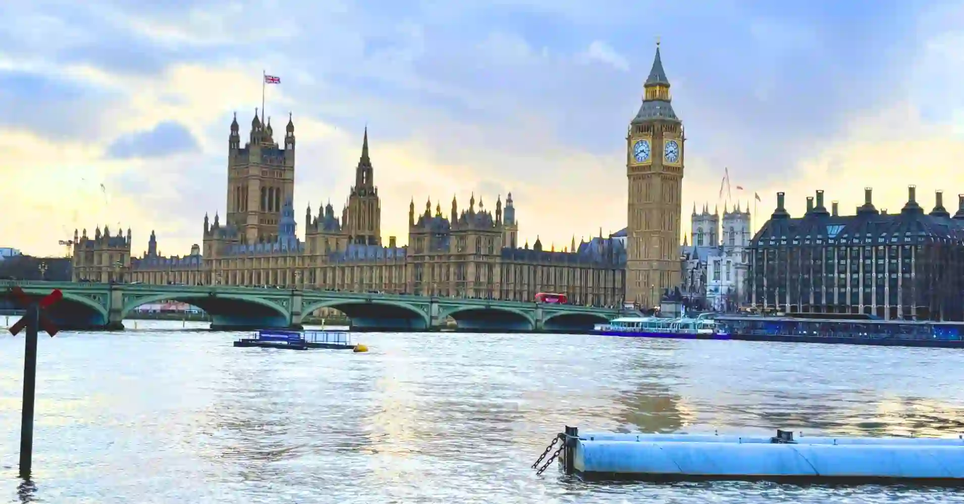 Panorámica del Big Beng, Londres.