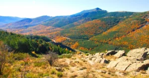 Panorámicas de la Sierra del Rincón. Puebla de la Sierra. Madrid.