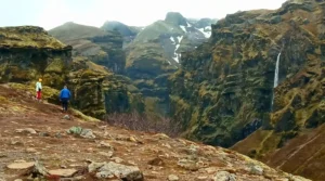 Panorámicas del Cañón de Mulagljúfur, Islandia.