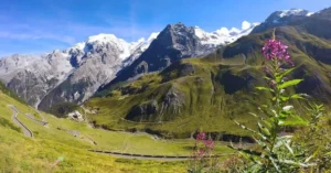 Paso Stelvio en Italia