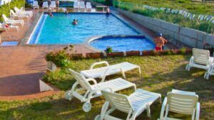 Piscina Camping Siglo XXI. San Vicente do Mar, Pontevedra.