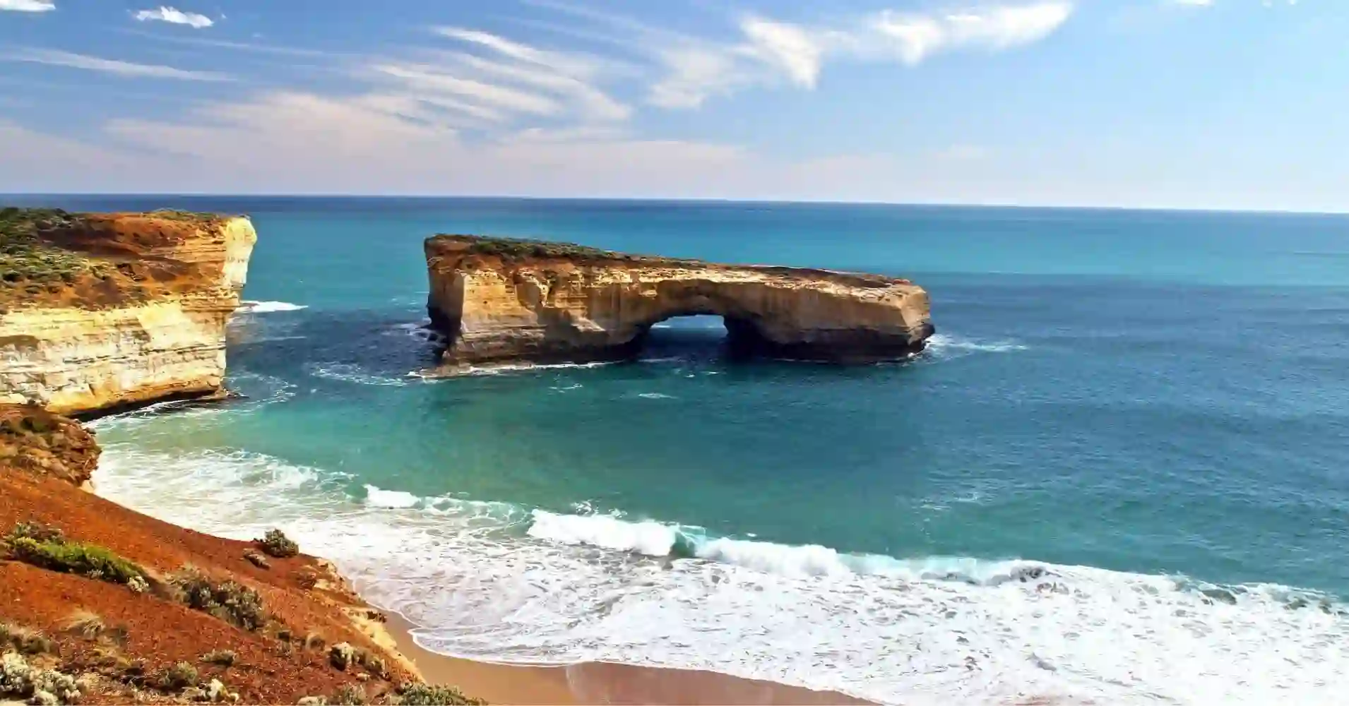 Playa de London Bridge. Parque Nacional Ocean Road. Estado de Victoria. Australia.