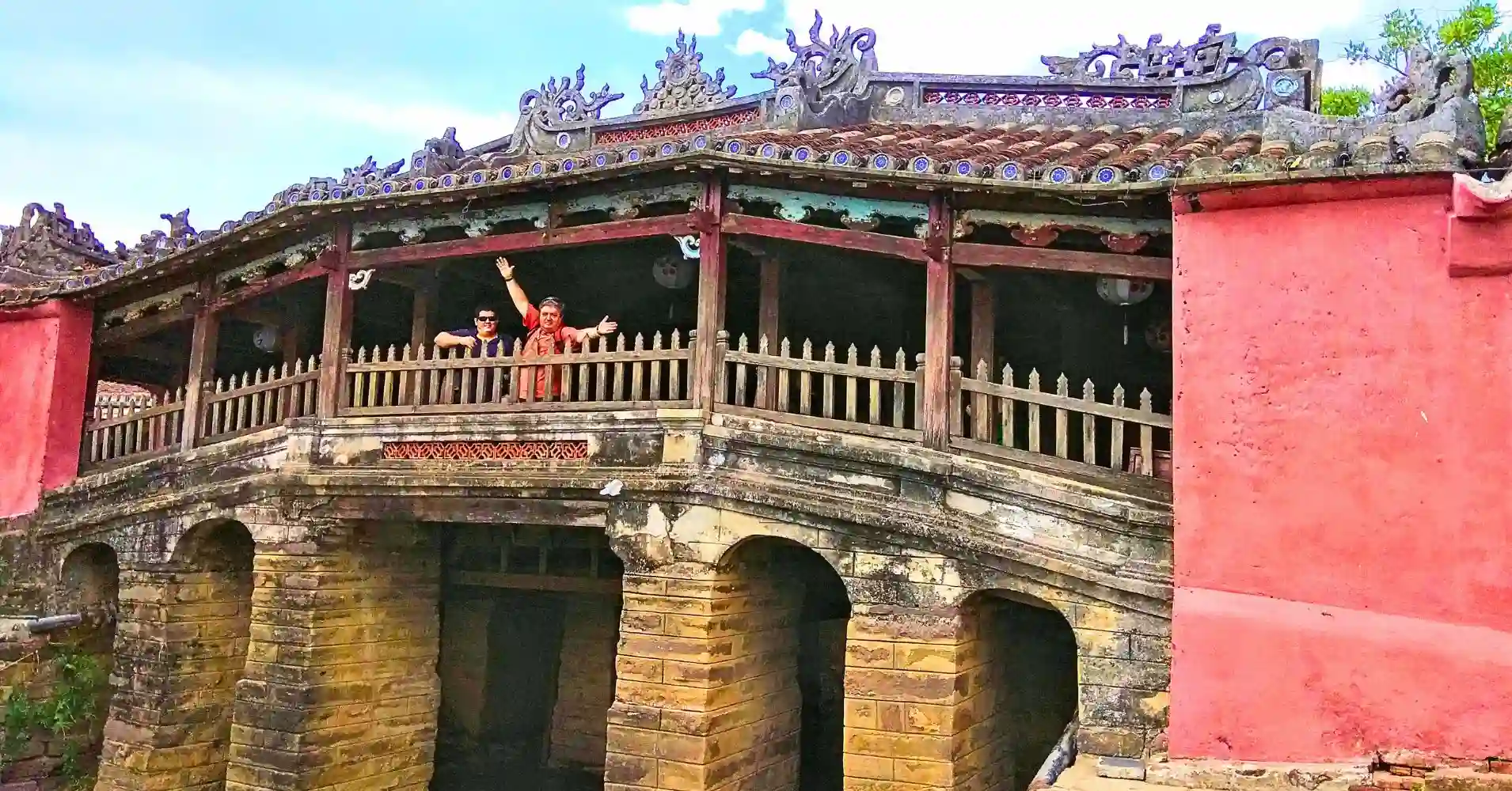 Puente Cubierto Japonés. Hoi An, Vietnam.