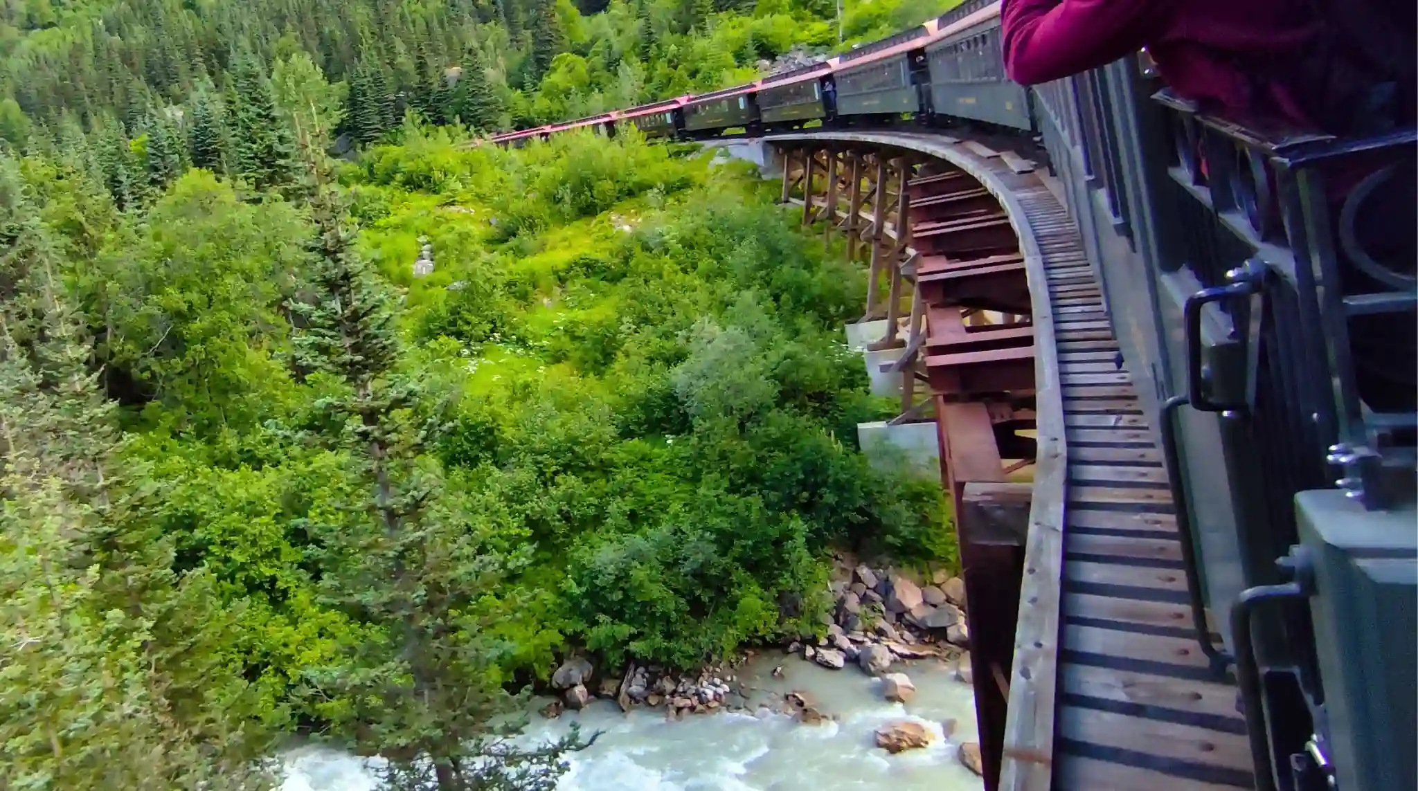 Puente del Ferrocarril White Pass, Skagway. Alaska Puente del Ferrocarril White Pass, Skagway. Alaska