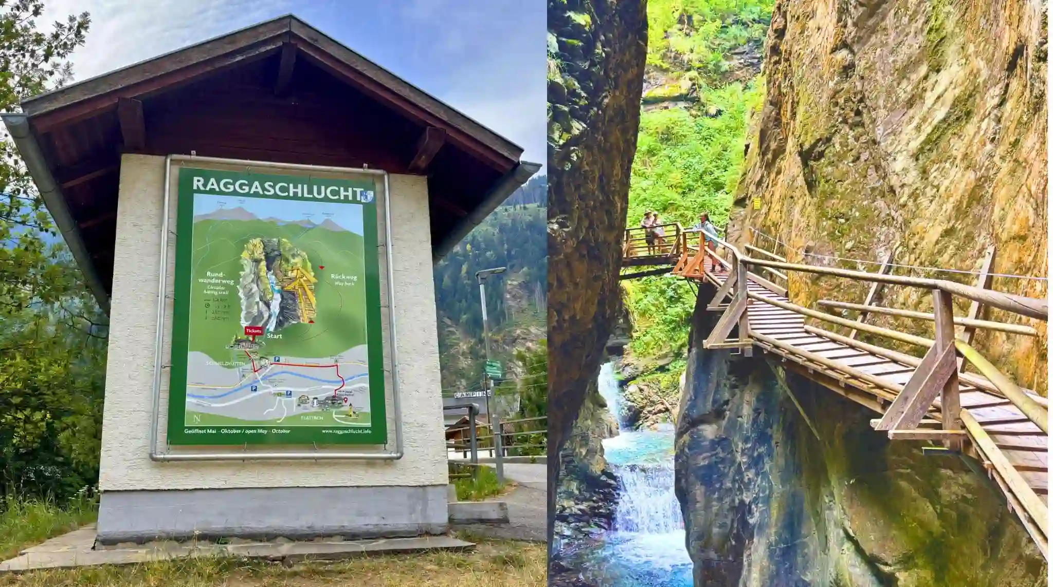Raggaschlucht,Valle de Mölltar, Austria