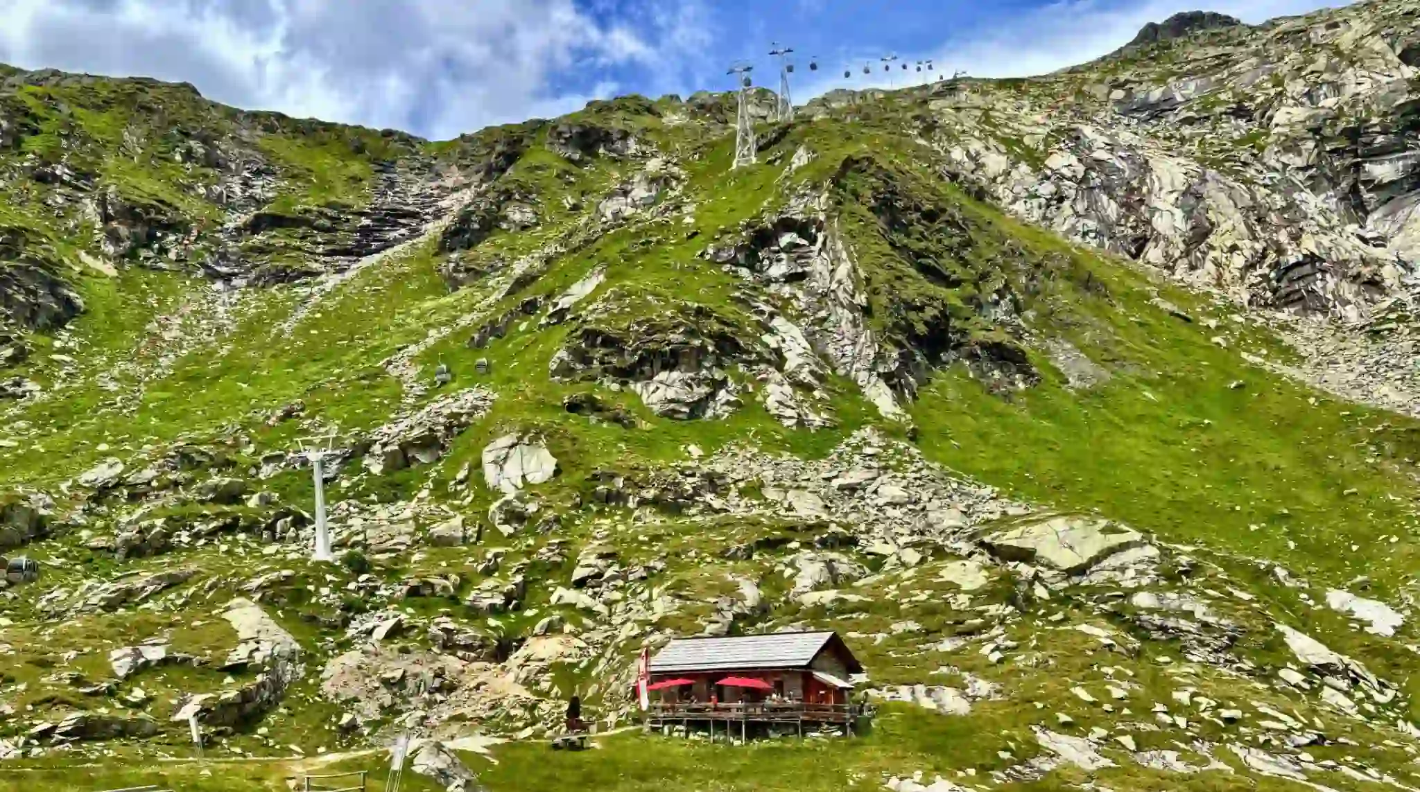 Refugio en el Valle de Möltar, Austria.