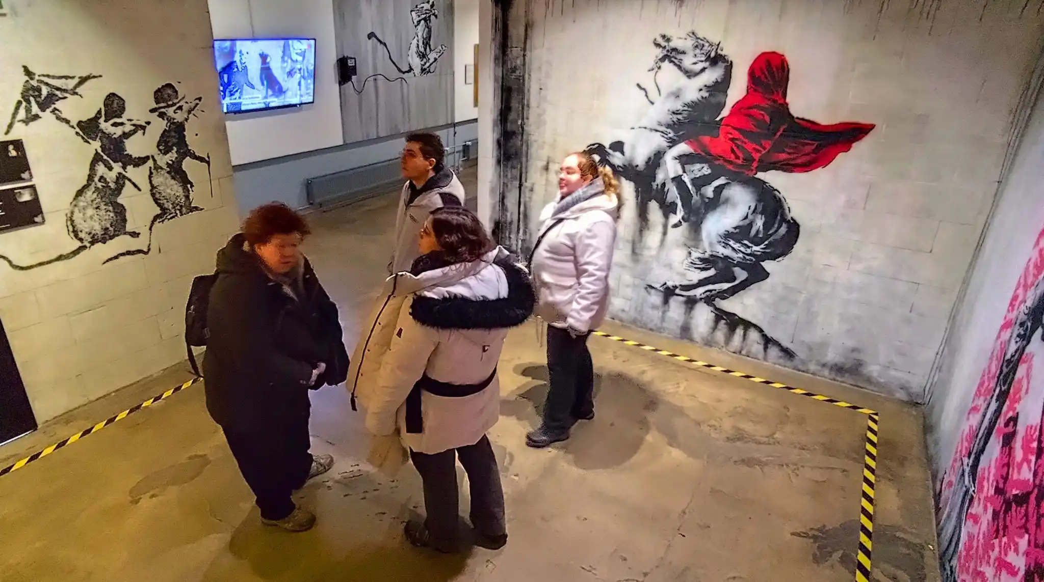 Sala Museo de Banksy. Cracovia