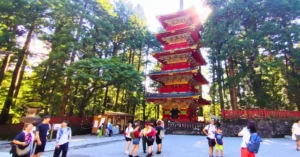 Templos del Parque Nacional de Nikko, Japón.