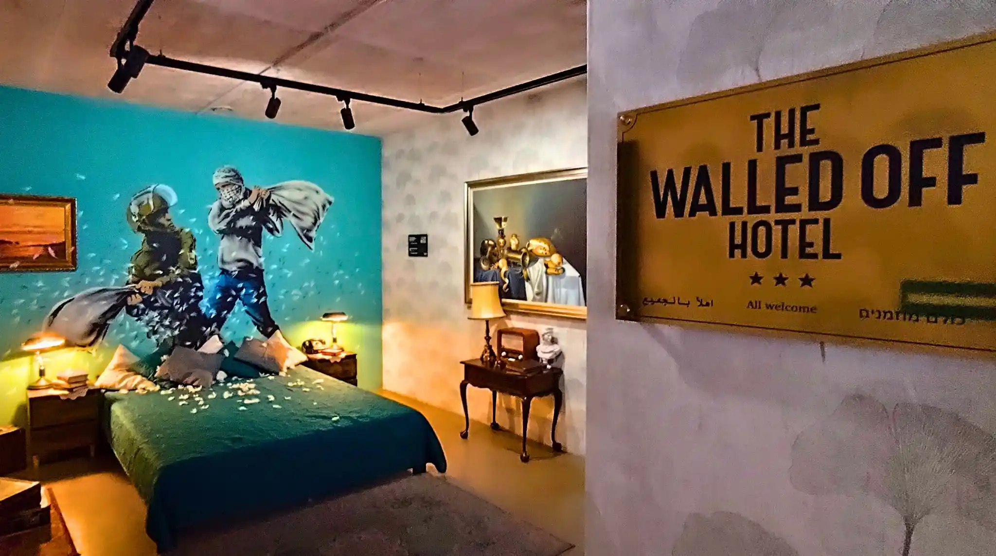 The Walled Off Hotel Banksy