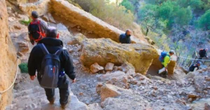 Travesía de la Senda Ecológica de la Hoz de Beteta, Cuenca.