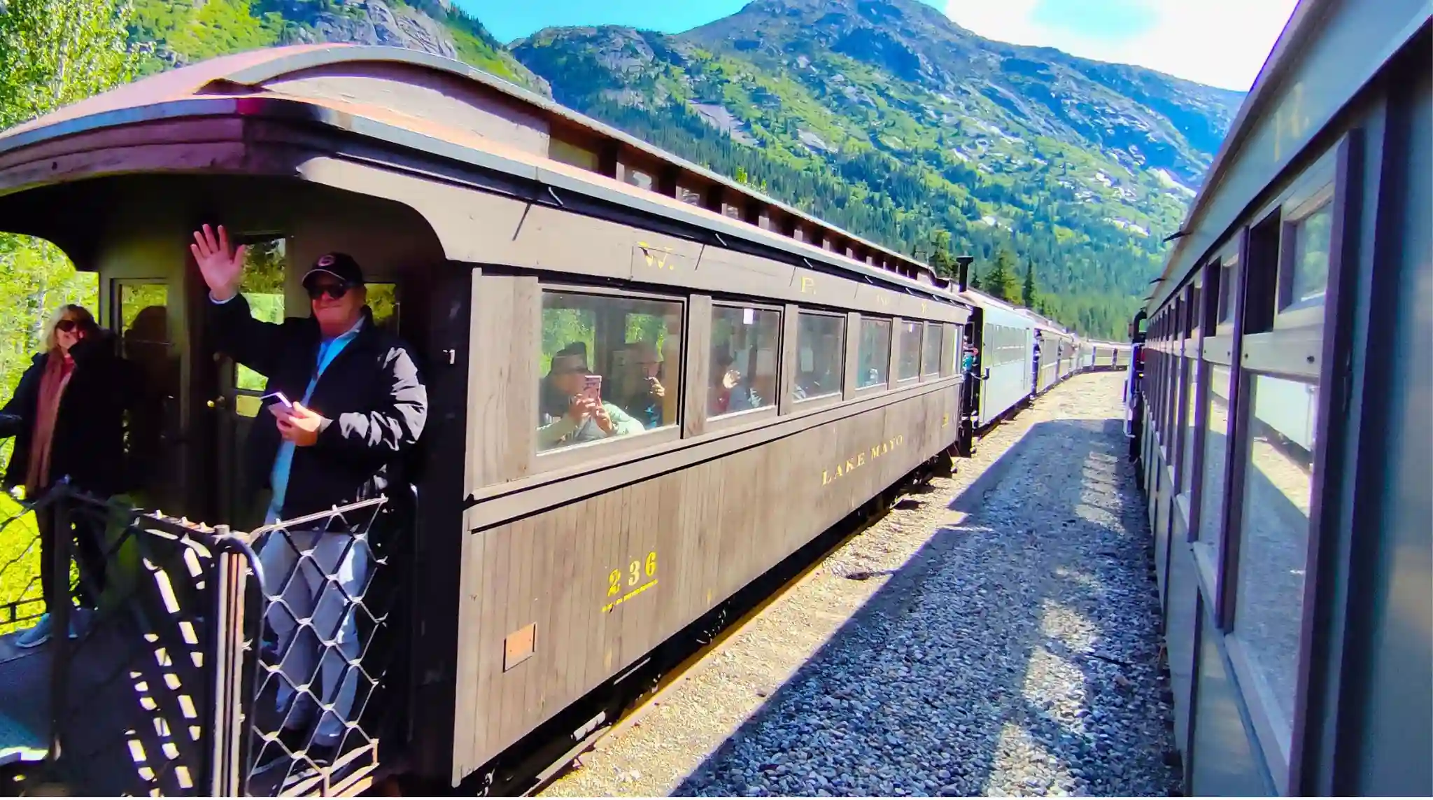 Trenes del White Pass, Skagway. Alaska Trenes del White Pass, Skagway. Alaska