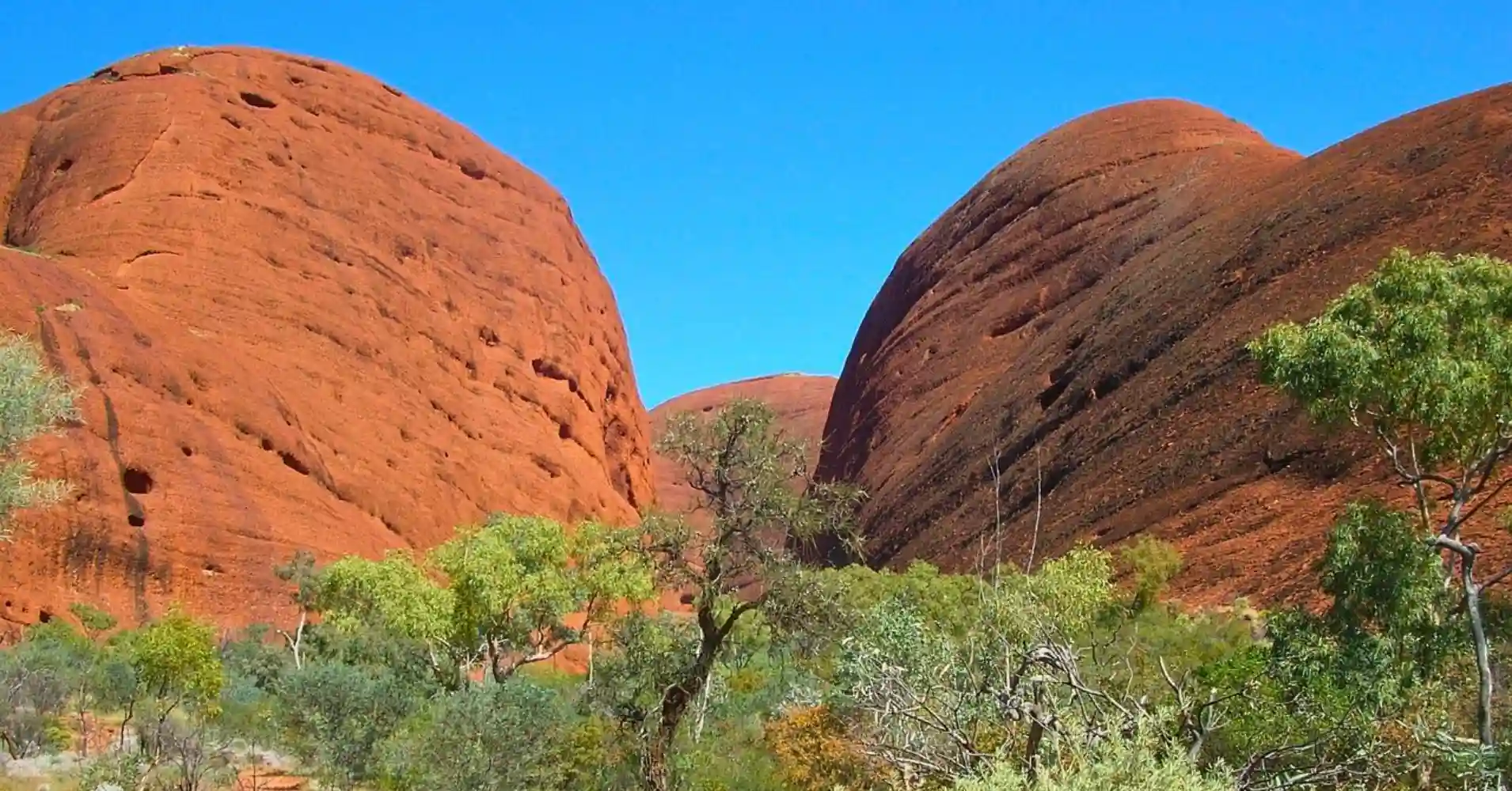 Valle de los Vientos en Kata Tjuta Australia.