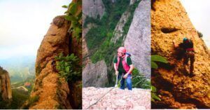 Paredes Verticales de la Ferrata Teresian